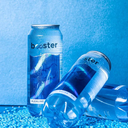 Booster Black Alkaline Water | Mineral-Infused | 500ml